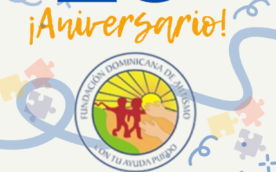 2 de Abril día internacional de concienciación sobre autismo y 29 aniversario de la  Fundación dominicana de autismo