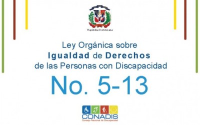 Ley No. 5-13 sobre Discapacidad en la República Dominicana