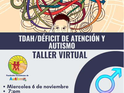 Taller virtual TDAH/D&Eacute;FICIT DE ATENCI&Oacute;N Y SEXUALIDAD EN AUTISMO
