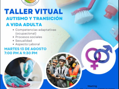 Taller virtual Autismo y Transición a vida Adulta